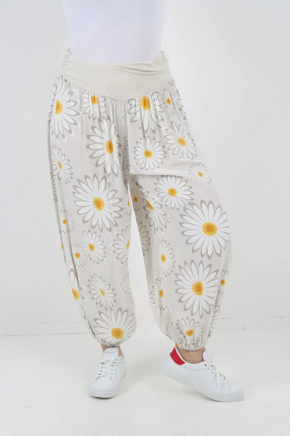 Printed Harem Pants