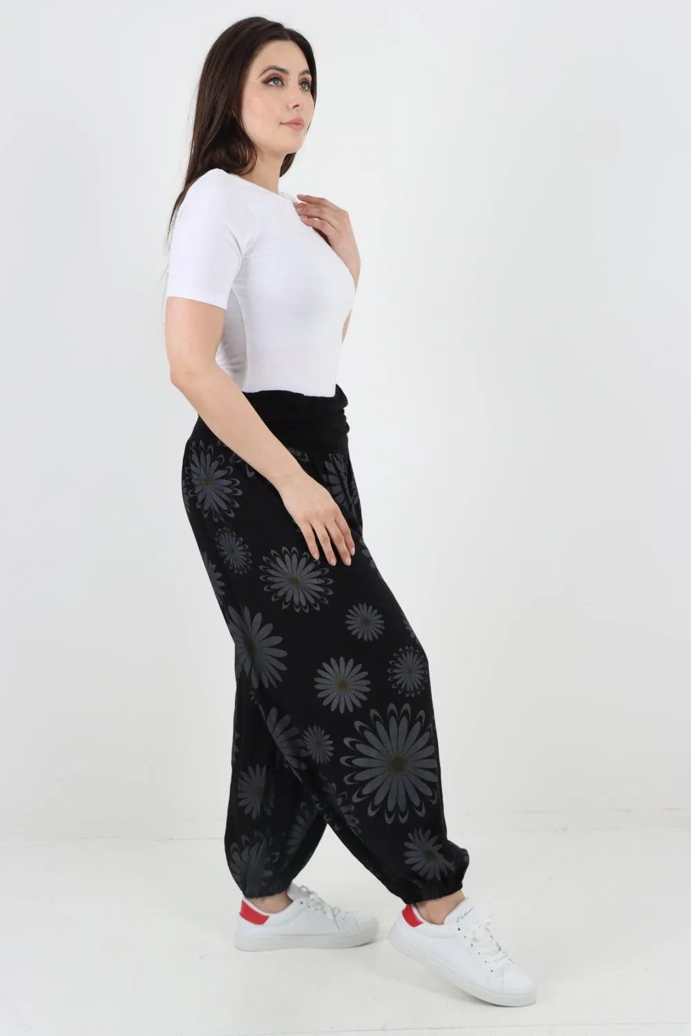 Printed Harem Pants