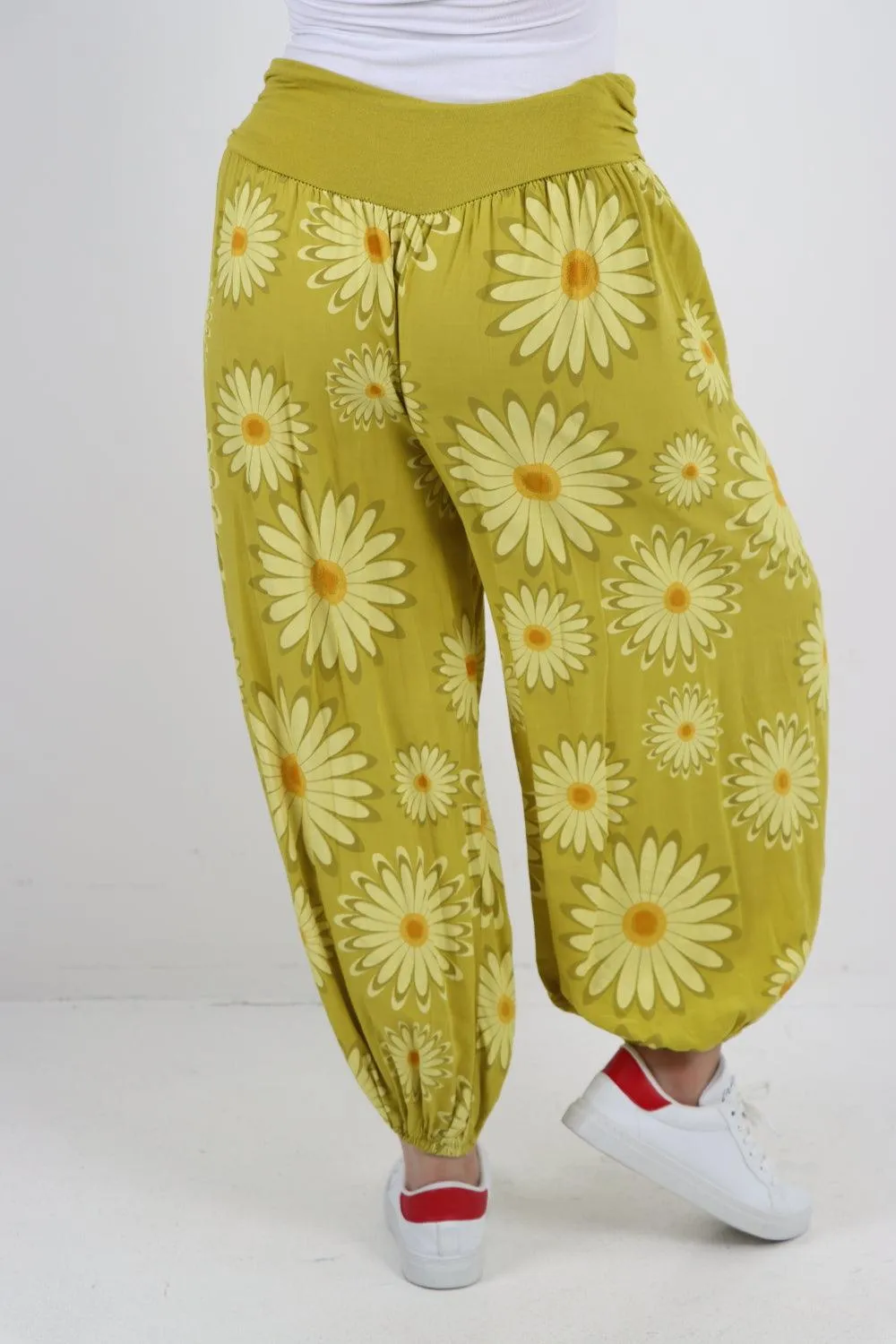 Printed Harem Pants