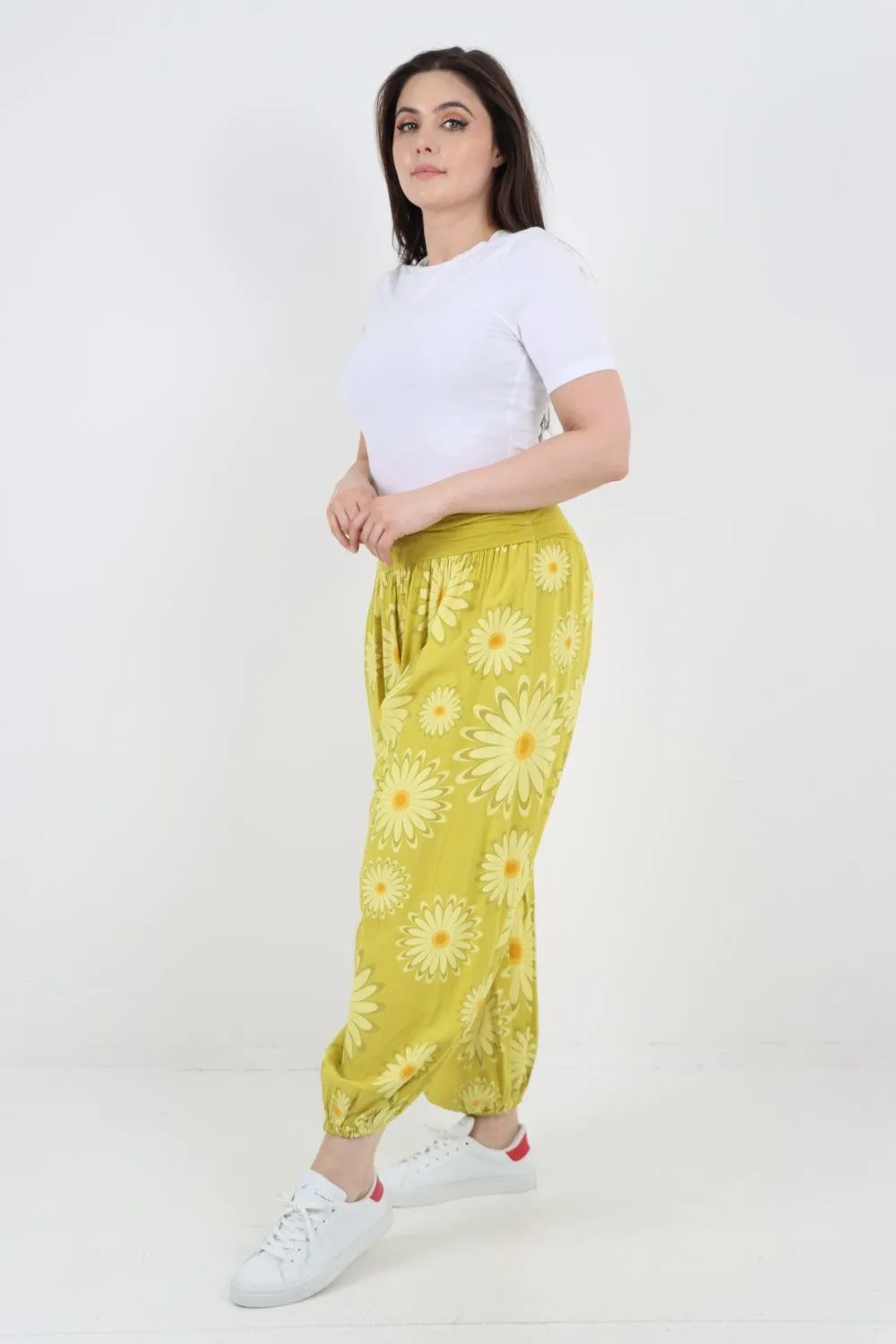 Printed Harem Pants