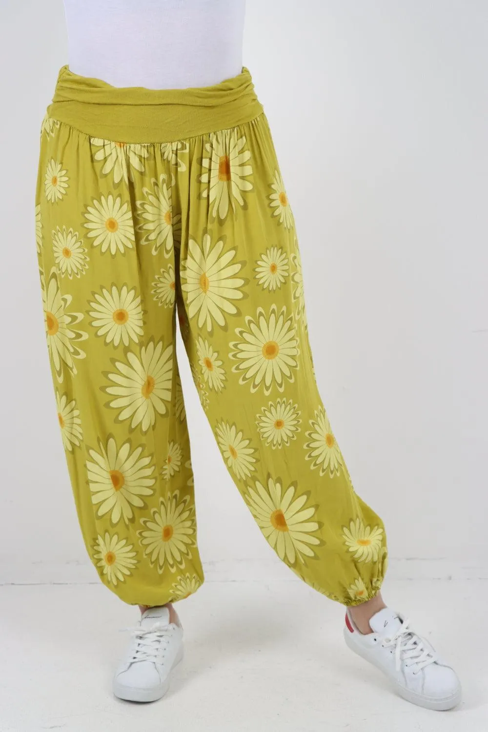 Printed Harem Pants
