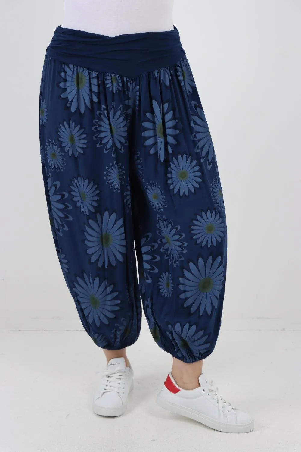Printed Harem Pants