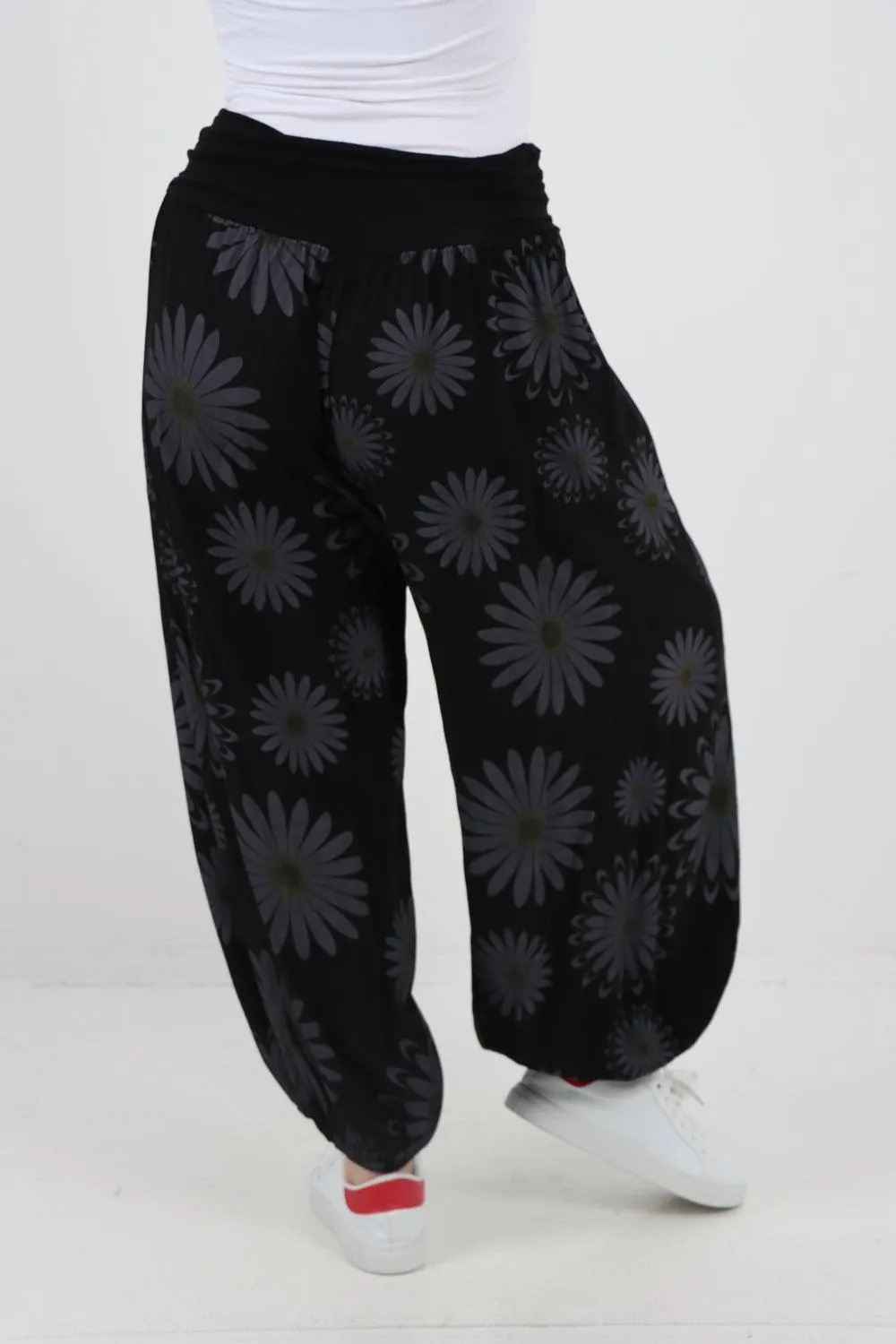 Printed Harem Pants