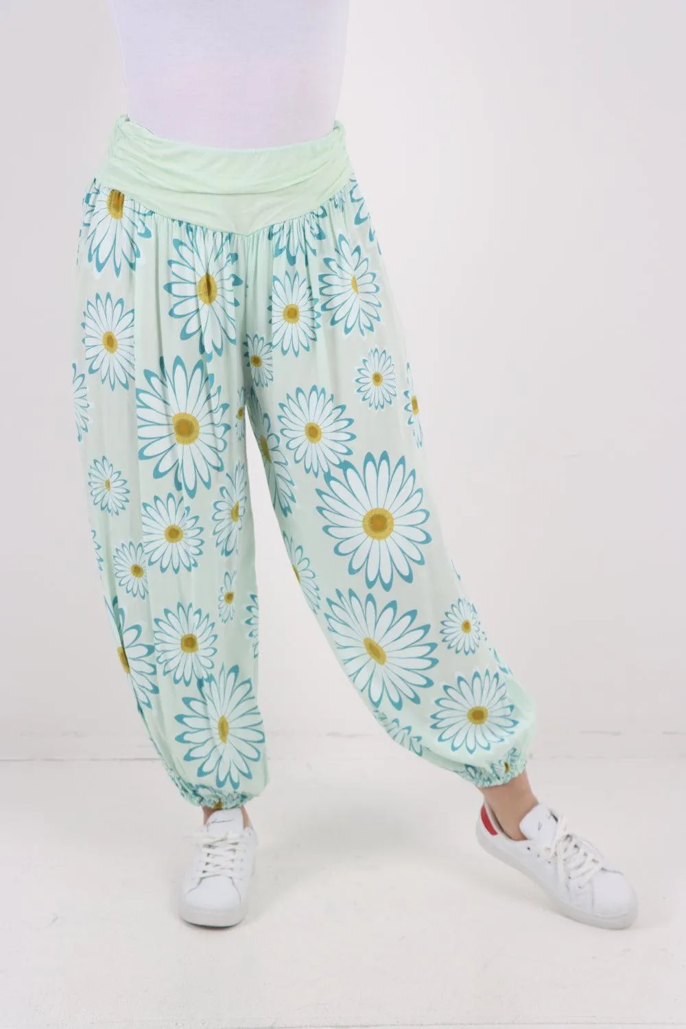 Printed Harem Pants