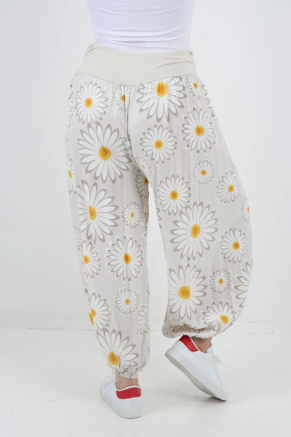 Printed Harem Pants