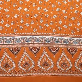 Printed Rayon Poplin - TIFFANY - 005 - Fawn