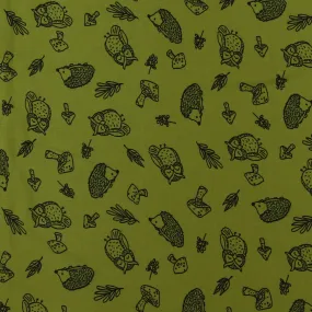 Printed Soft Knit - NELLY - 003 - Moss