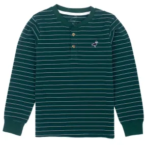 Properly Tied LD Kennon Henley in Hunter Green