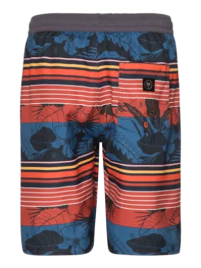 Protest Reese JR Long swim shorts - Airforces Blue and Red