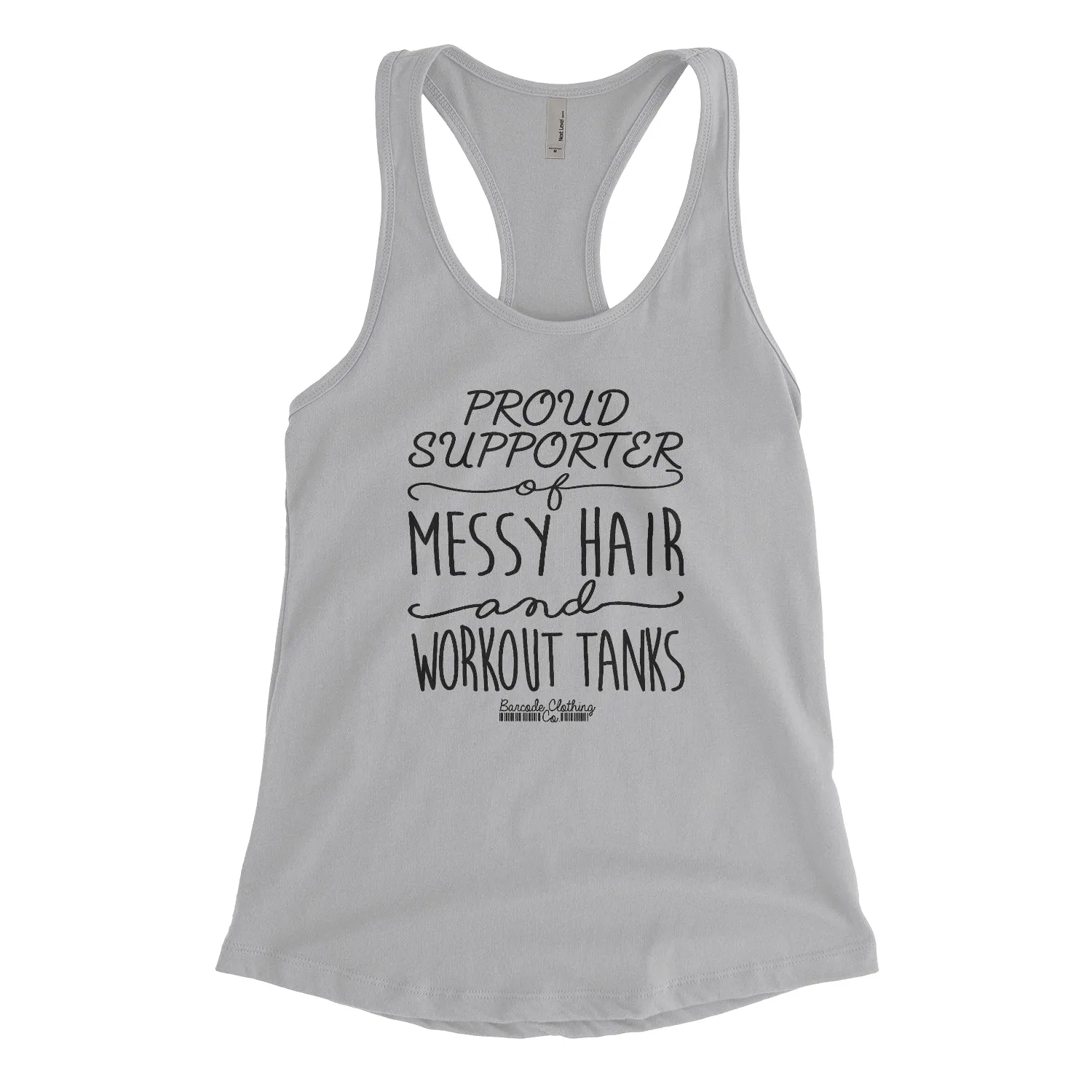 Proud Supporter Workout Tanks Blacked Out