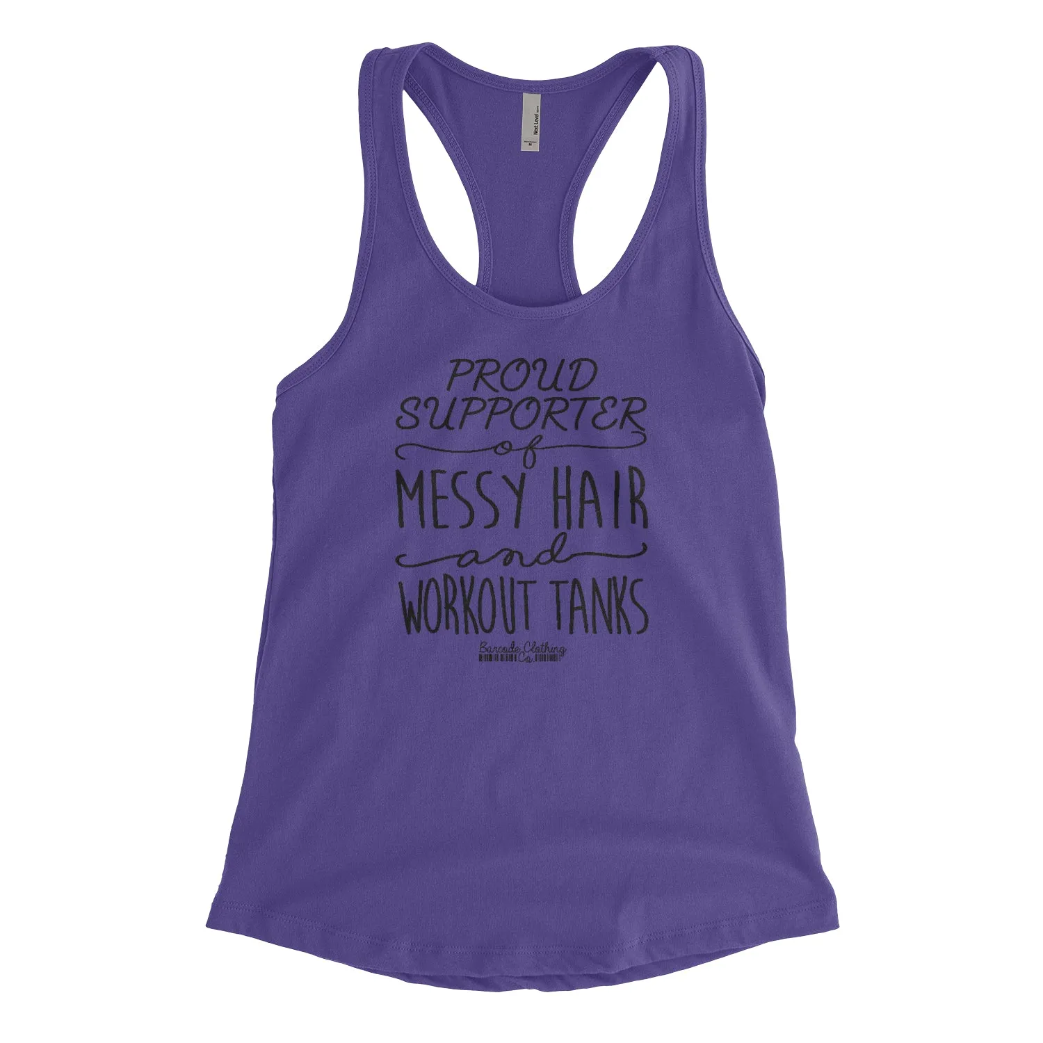 Proud Supporter Workout Tanks Blacked Out