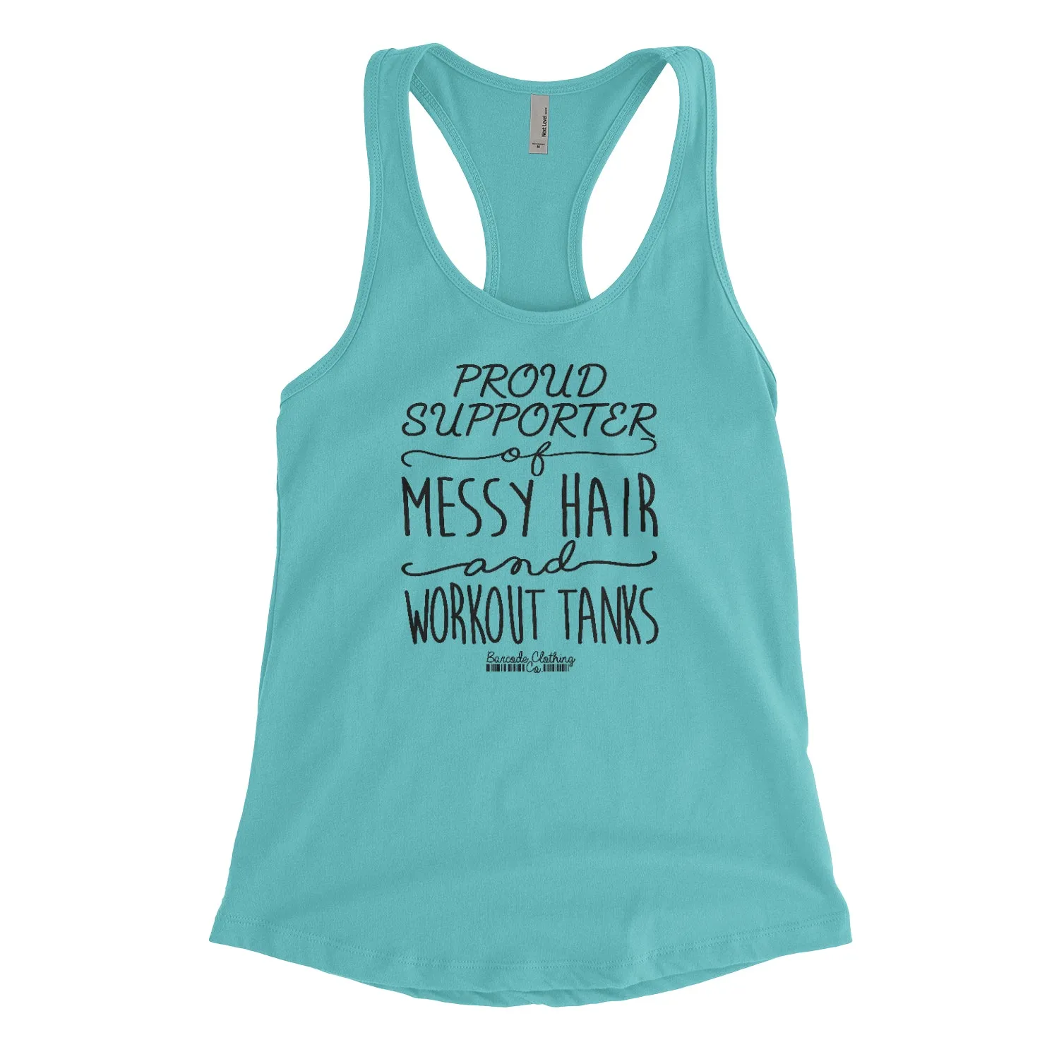 Proud Supporter Workout Tanks Blacked Out