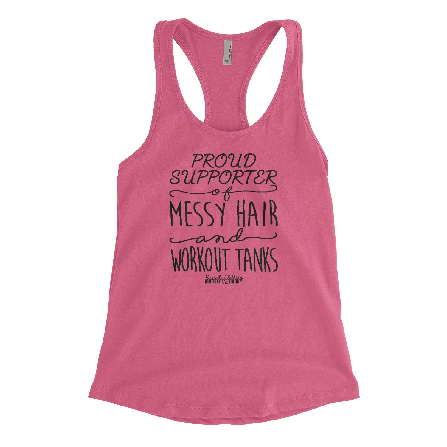 Proud Supporter Workout Tanks Blacked Out