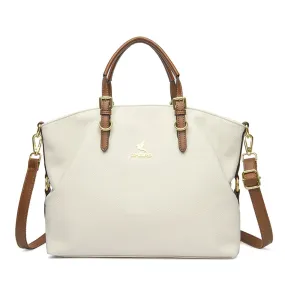 PU leather solid colour shoulder Bags