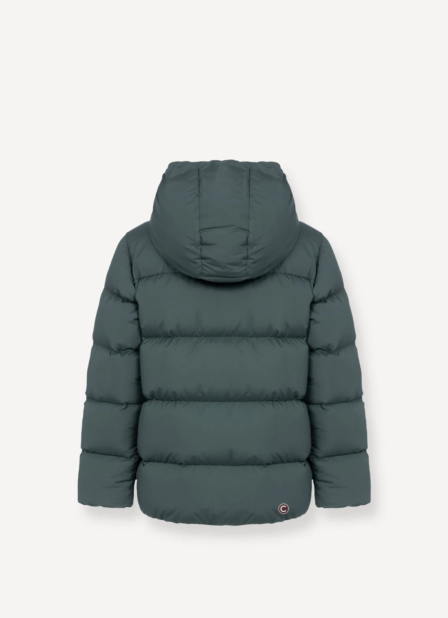 Puffer Jacket with Colmar Motif - Green