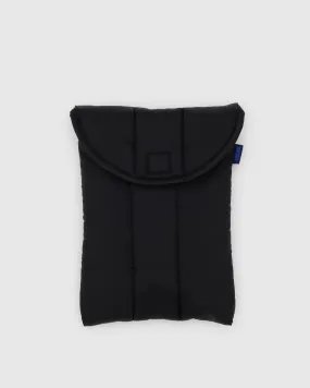 Puffy Tablet Sleeve in Black