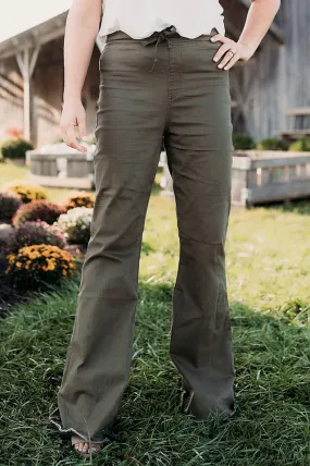 Pull on Flare Fit Jeans