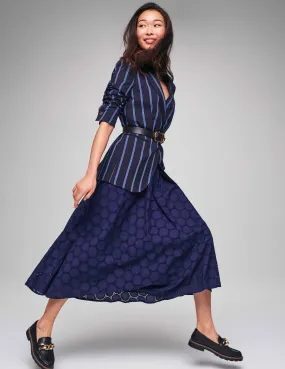 Pull On Shirred Skirt- Sale
