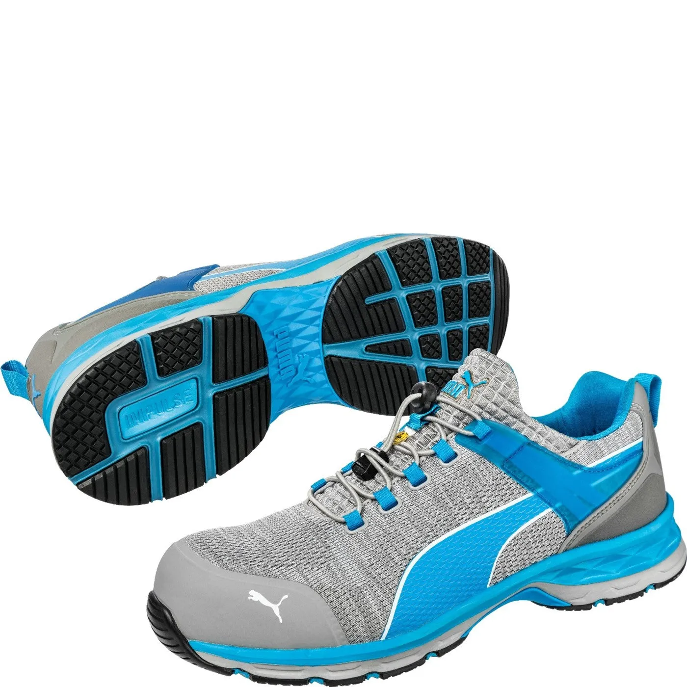 Puma Safety Xcite Low Toggle Safety Trainer S1 Grey/Blue