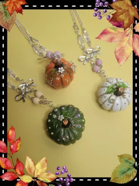 Pumpkin Patch Necklace