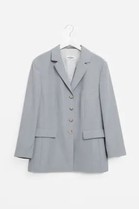 PURE NATURAL FABRIC BLUE VINTAGE BLAZER