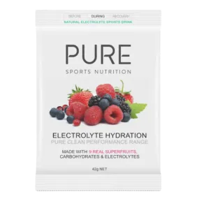 Pure Sports Nutrition - Electrolyte Hydration 42G Satchels - Superfruits