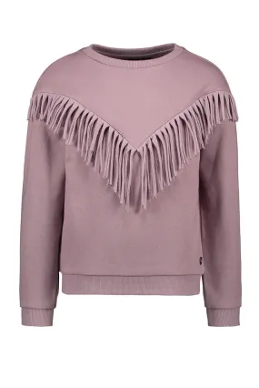 Purple Frill Sweatshirt