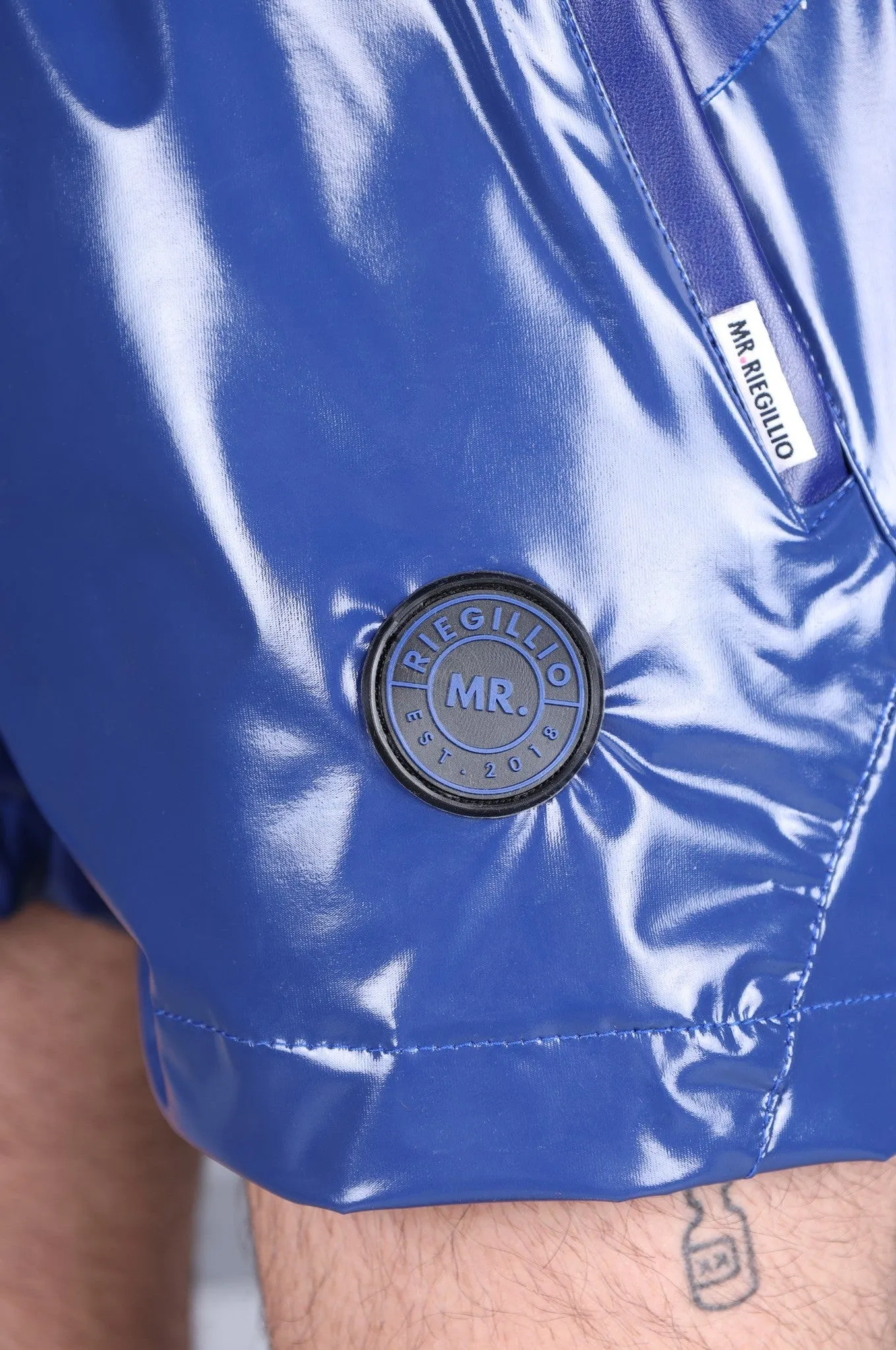 PVC 24 Track Short – Blue
