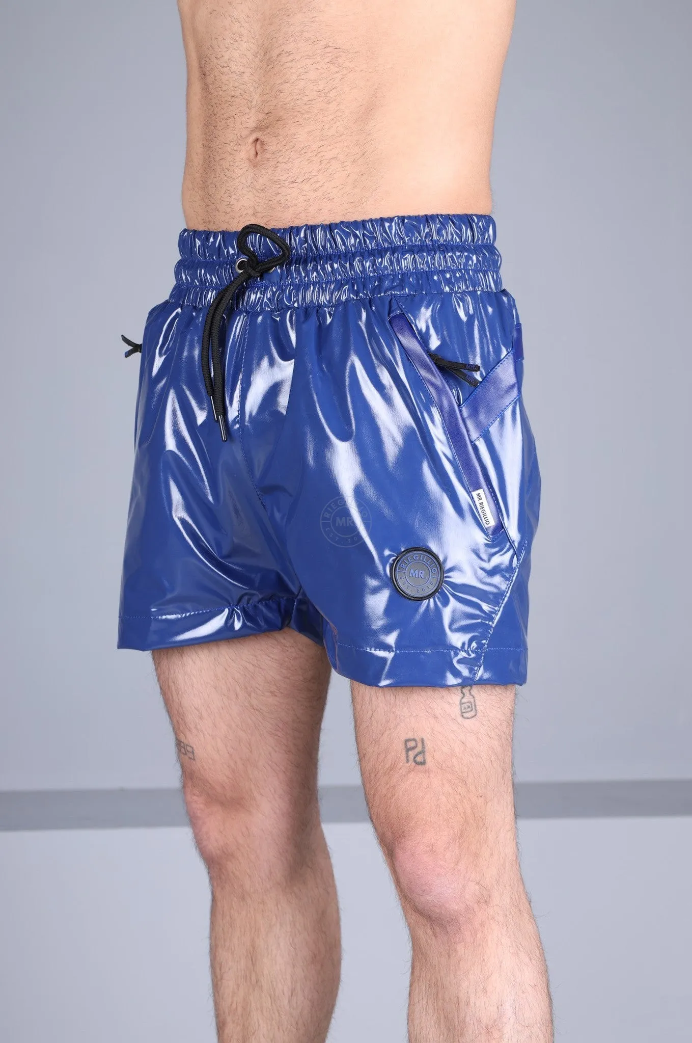 PVC 24 Track Short – Blue