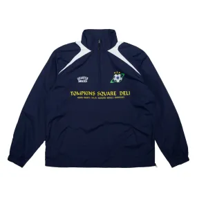 Quartersnacks Deli Squad Track Jacket Navy/White