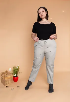 "Ants on Your Pants" - Pearl Grey