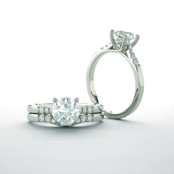 "Hearts Afire" Matching Wedding Band