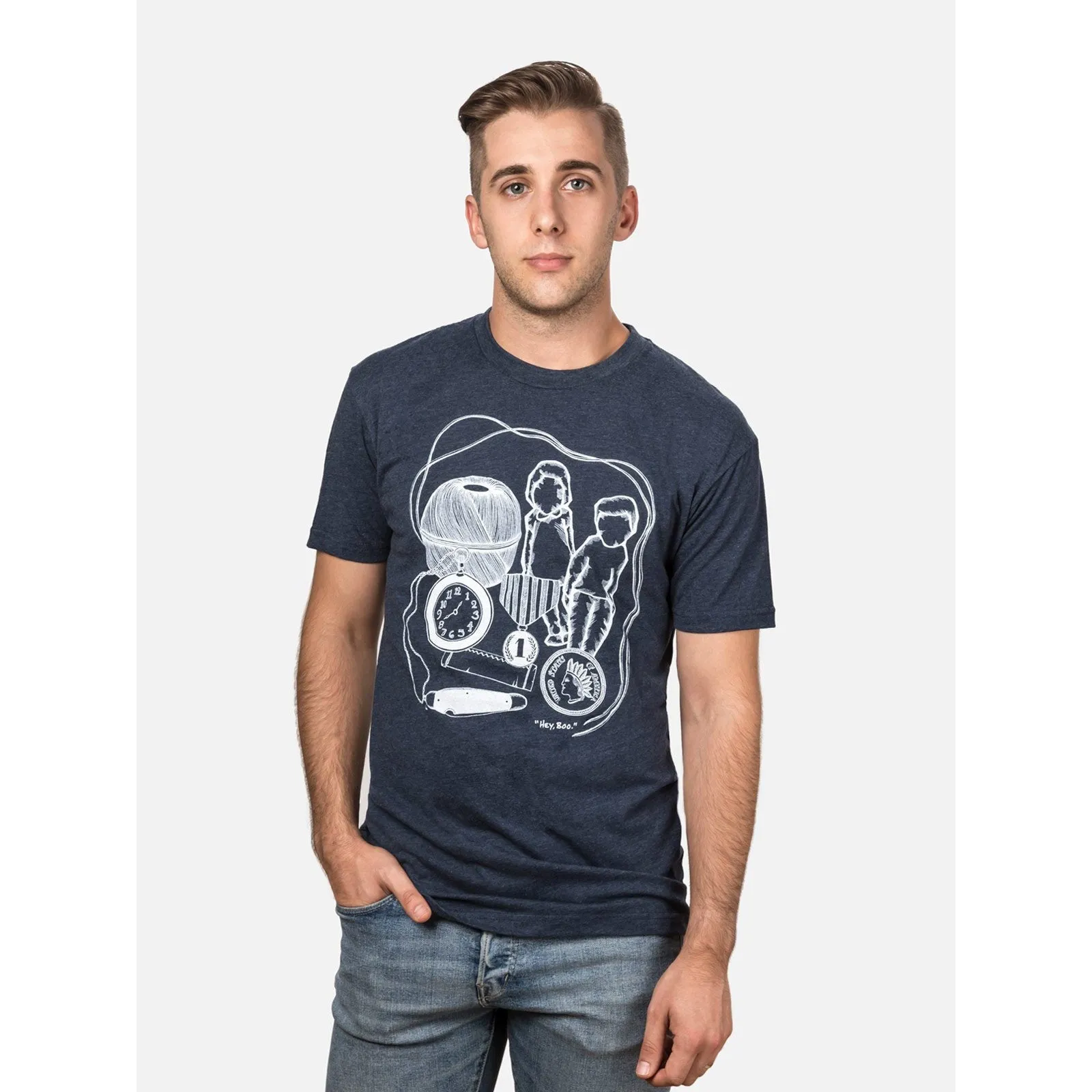 "Hey Boo" To Kill a Mocking Bird Unisex Tee