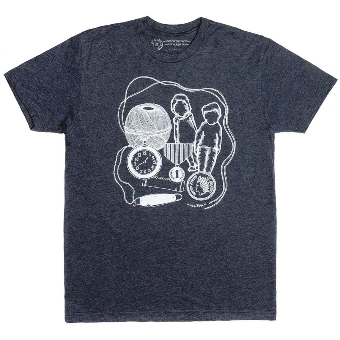 "Hey Boo" To Kill a Mocking Bird Unisex Tee