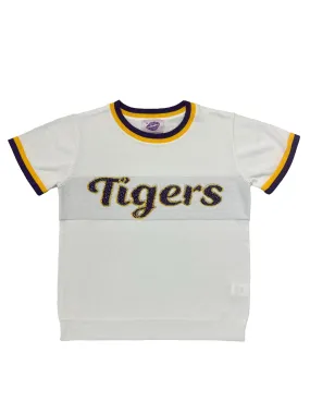 "TIGERS" Short Sleeve Sweater