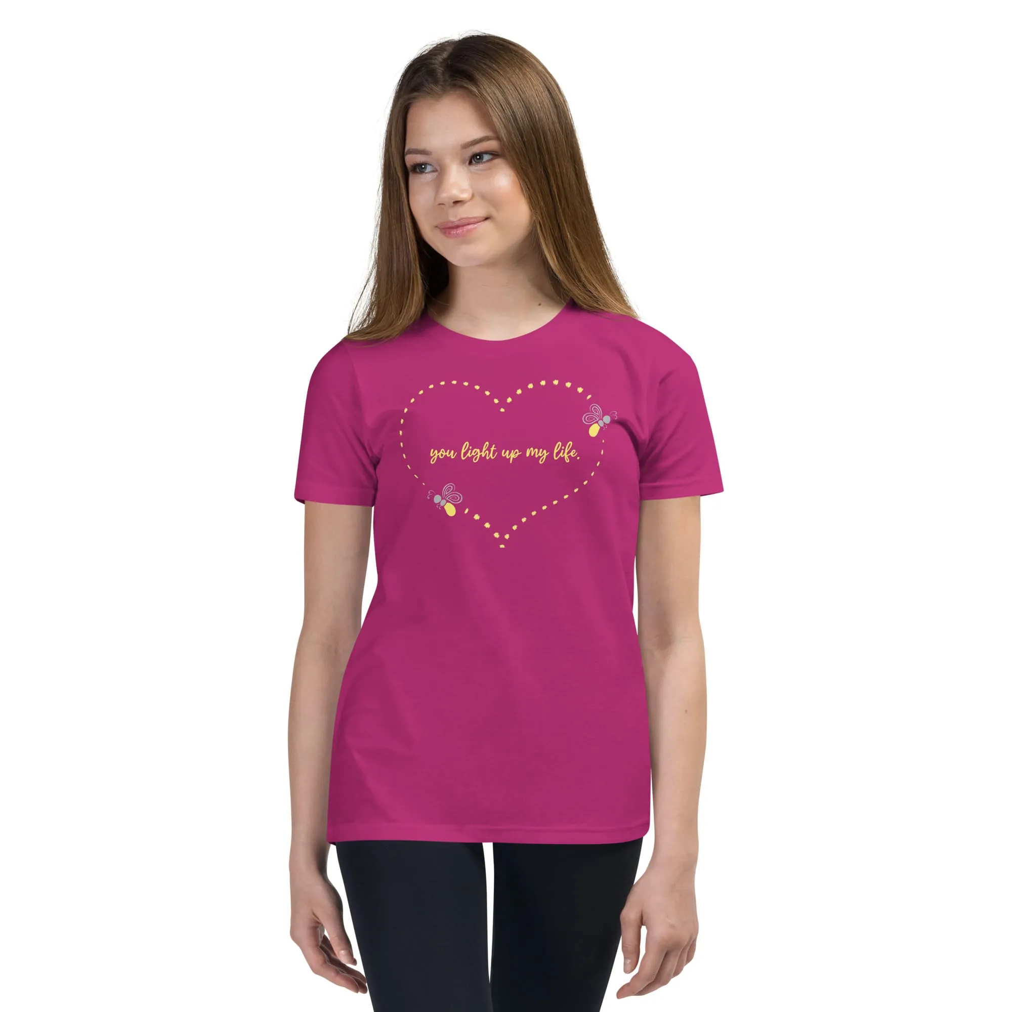 "You Light Up My Life" Firefly T-Shirt for Kids/Youth