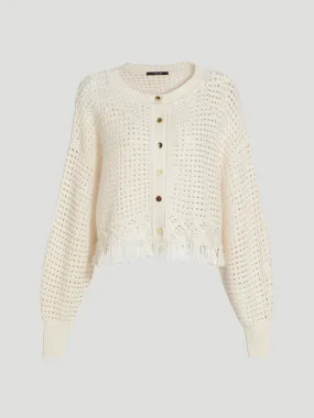 Rachel Fringe Cardigan