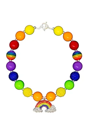 Rainbow Bubblegum Necklace