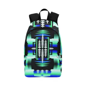Rainy Skies Sage Large Backpack