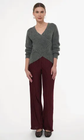 Randal Pleated Wide Leg Pant
