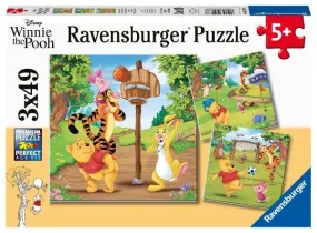 Ravensburger WT Disney Sports Days Puzzle 3x49pc