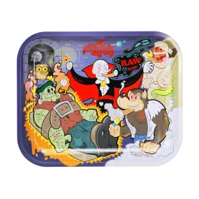 Raw - Monster Sesh -  Large Metal Rolling Tray