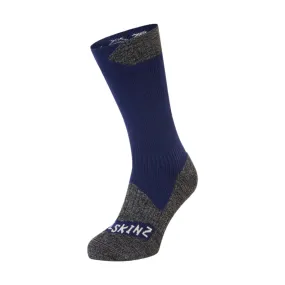 Raynham AQUASEALZ™ Mid Length Sock - Navy/Grey