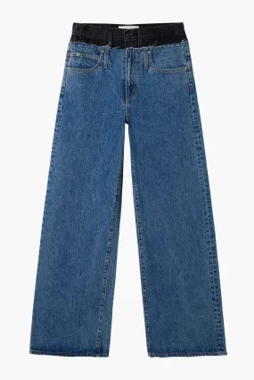RE-WORKED EVA DOUBLE WAISTBAND JEAN