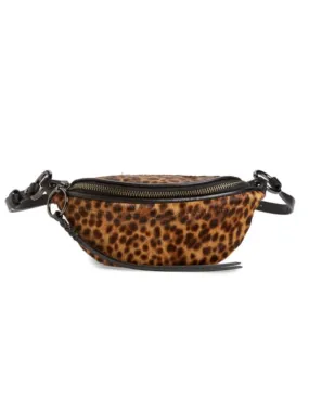 Rebecca Minkoff Bree Mini Belt Bag- Leopard