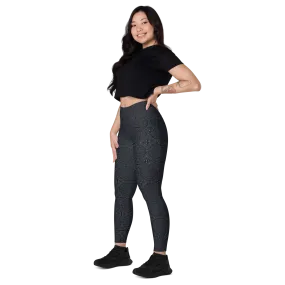 Recursia Desert Dream Leggings With Pockets In Blue