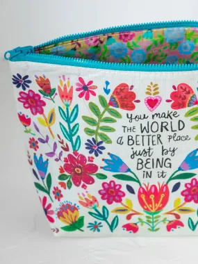 Recycled Zipper Pouch - World Better