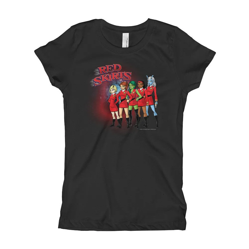 Red Skirts Security Team Princess T-Shirt