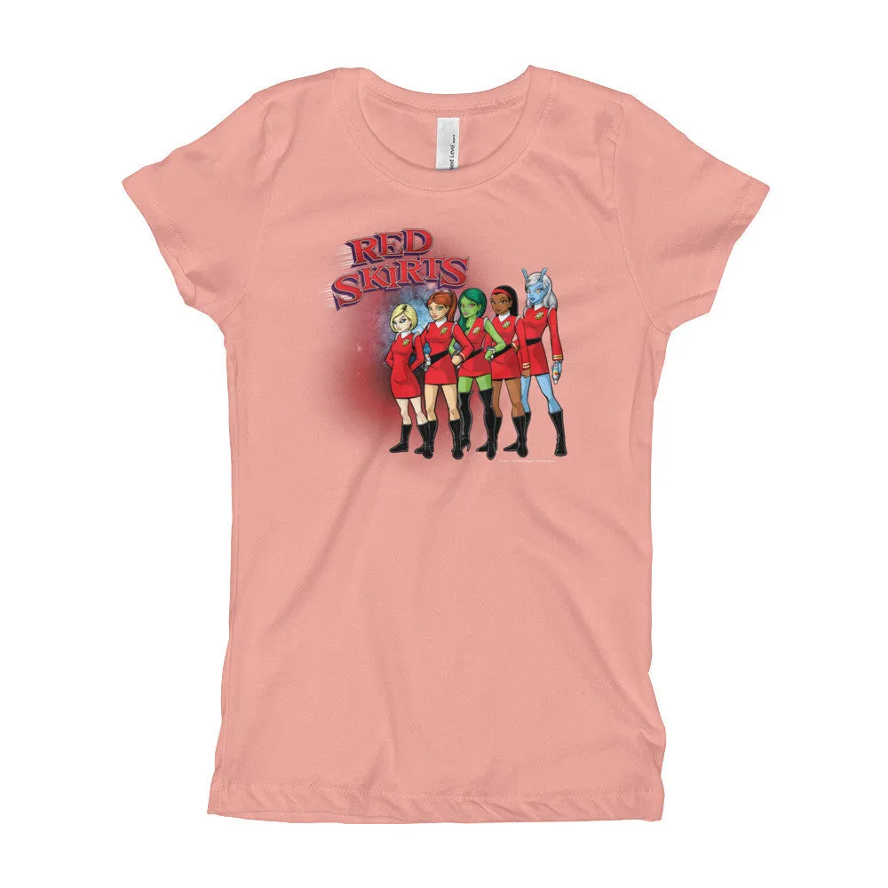 Red Skirts Security Team Princess T-Shirt