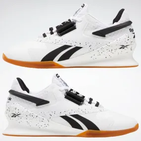 Reebok Legacy Lifter II Mens Weightlifting Shoes Trainers Gym White